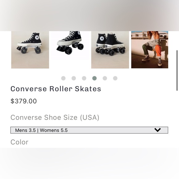 *Viral* Feel Your Soul Converse Roller Skates!!lWomens 5.5 / Mens 3.5 - Picture 7 of 7